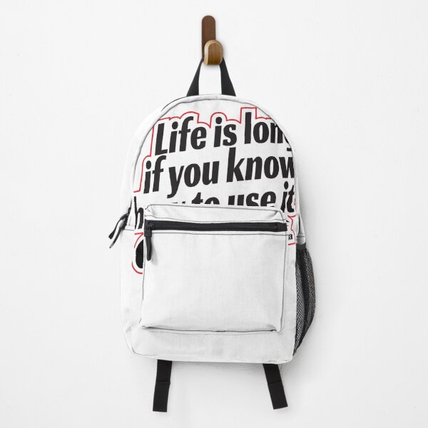 Item preview, Quotes Daily Stoic Life Is Long Saneca designed and sold by artbibun.