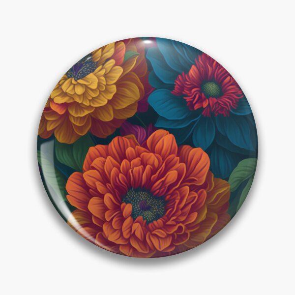 Item preview, Rainbow Blossoms: Seamless Repeating Patterns Digital Art designed and sold by DesignArtEmpire.