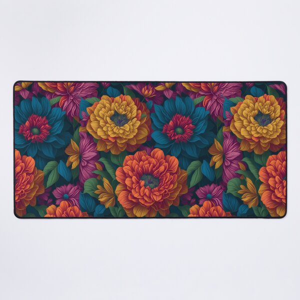 Item preview, Rainbow Blossoms: Seamless Repeating Patterns Digital Art designed and sold by DesignArtEmpire.