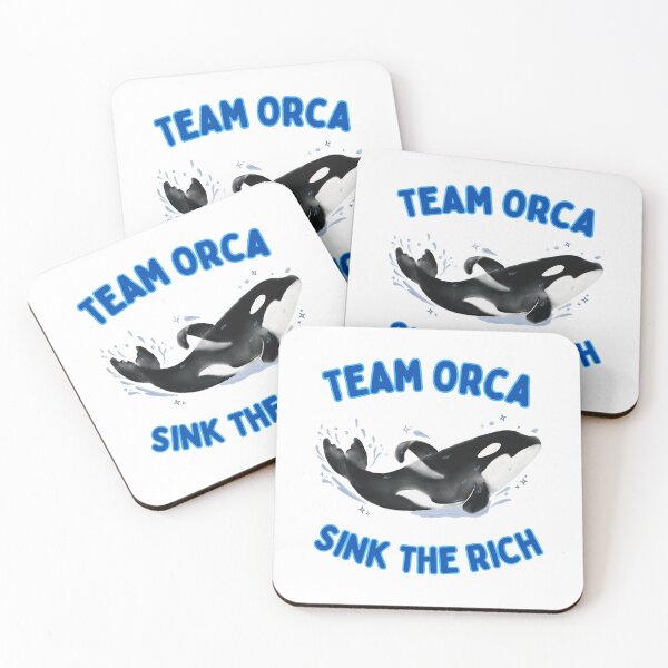 Item preview, Team Orca - Sink the Rich designed and sold by MeaganMoo.