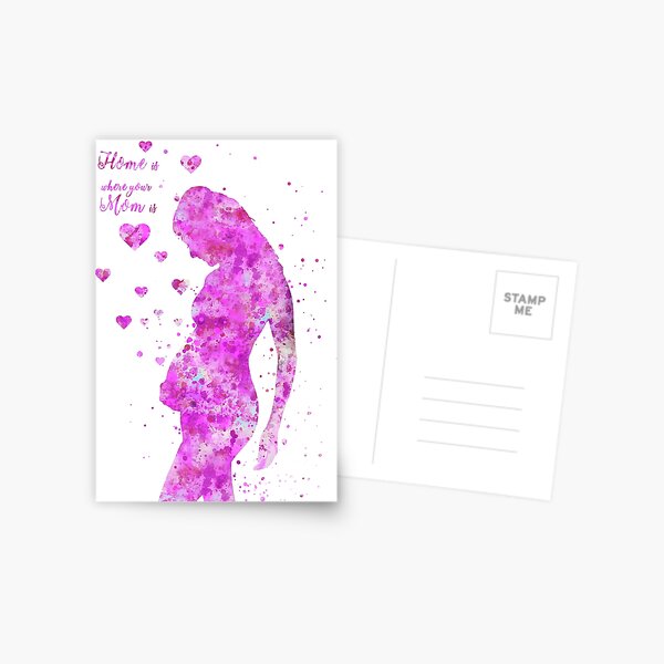 Item preview, Pregnancy, pregnant woman, watercolor pregnancy, quote of motherhood designed and sold by Rosaliartbook.