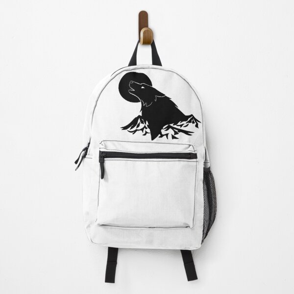 Item preview, Wolf in the mountains silhouette designed and sold by CreationsByBear.