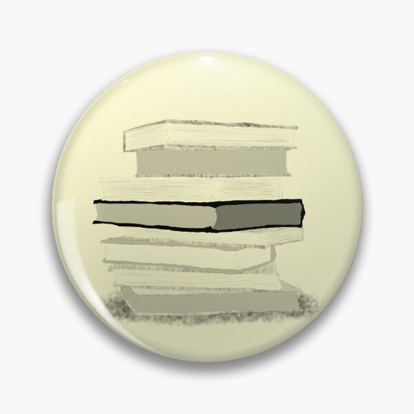 Item preview, Scholar's Bookstack Black And White designed and sold by CopperButtercup.