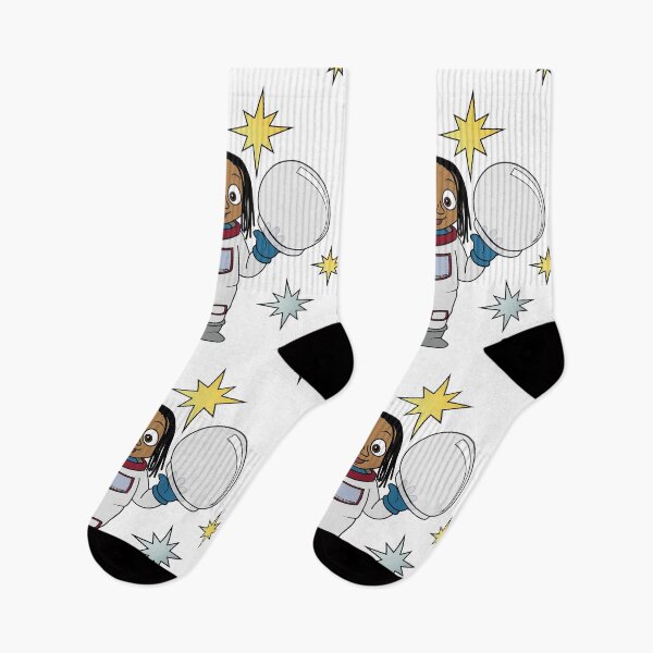 Item preview, Astronaut (with plaits or dreadlocks) and stars  designed and sold by ThingsByNin.