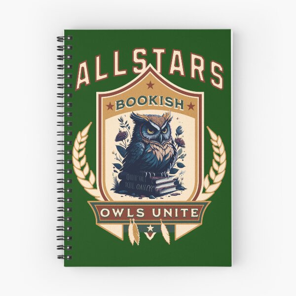 Item preview, Allstars Bookish Owls Unite designed and sold by ThiagoSDantas.