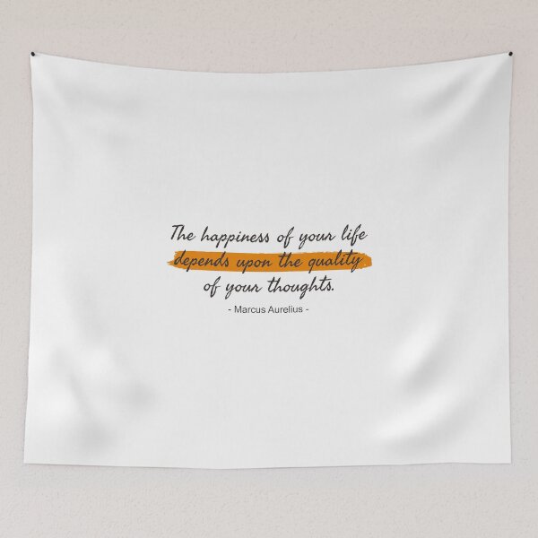 Item preview, Quotes Daily Stoic The Happiness Marcus Aurelius designed and sold by artbibun.
