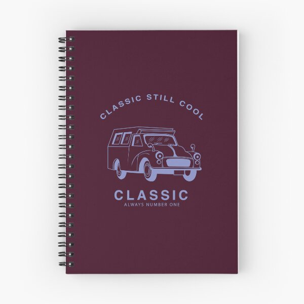 Item preview, Arte de vector de coche clásico simple en color azul designed and sold by Viability Creative.
