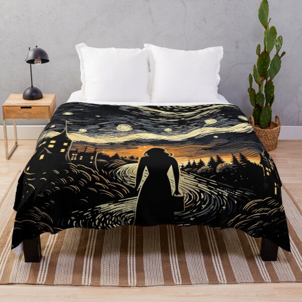 Item preview, A Girl Alone at Night designed and sold by StudioRedKoala.