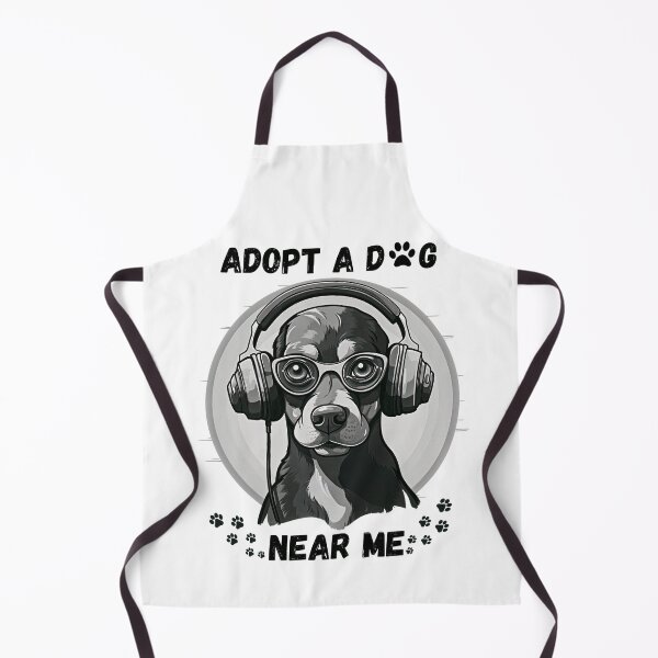 Item preview, Adopt a Dog Near Me designed and sold by CoolHippoQuotes.