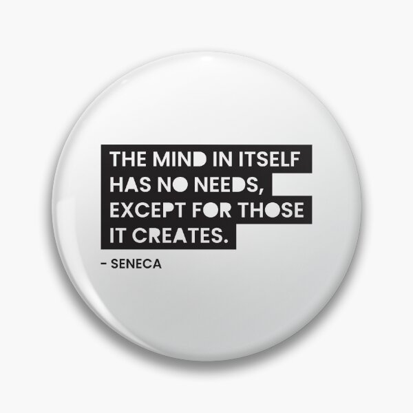 Item preview, Quotes Daily Stoic The Mind Saneca designed and sold by artbibun.