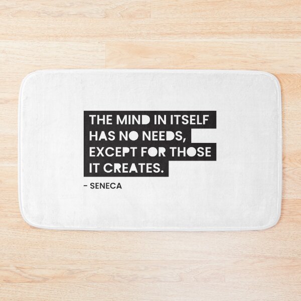 Item preview, Quotes Daily Stoic The Mind Saneca designed and sold by artbibun.