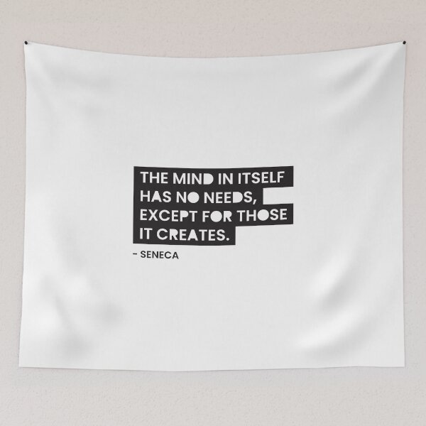 Item preview, Quotes Daily Stoic The Mind Saneca designed and sold by artbibun.