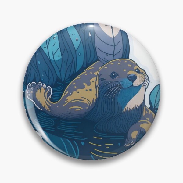 Item preview, Nutria en un lago tranquilo designed and sold by Shyamap Bhattacharyya.