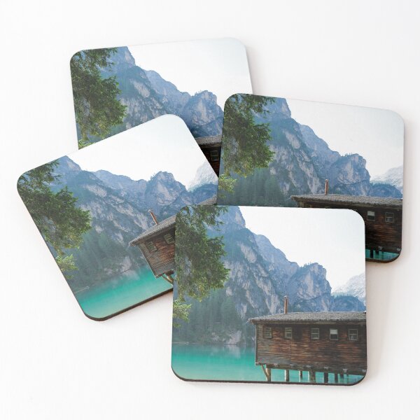 Item preview, Lake Braies Wood Cabin designed and sold by photosbykaiya.