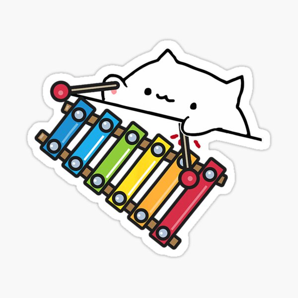 BONGO CAT BONGOS SAD JAPANESE ANIME AESTHETIC - Bongo Cat - T-Shirt