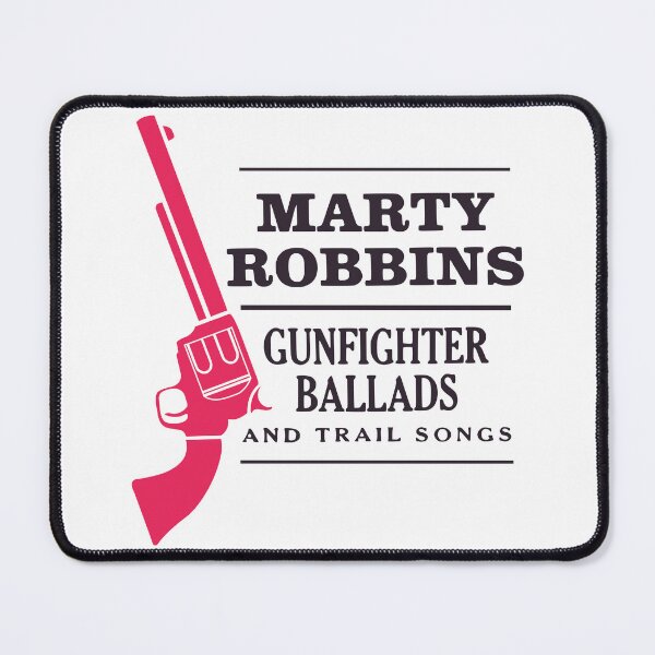 Item preview, Marty Robbins Gunfighter Ballads | Black designed and sold by theoralcollage.