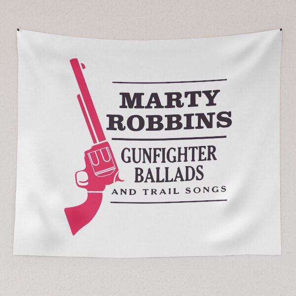 Item preview, Marty Robbins Gunfighter Ballads | Black designed and sold by theoralcollage.