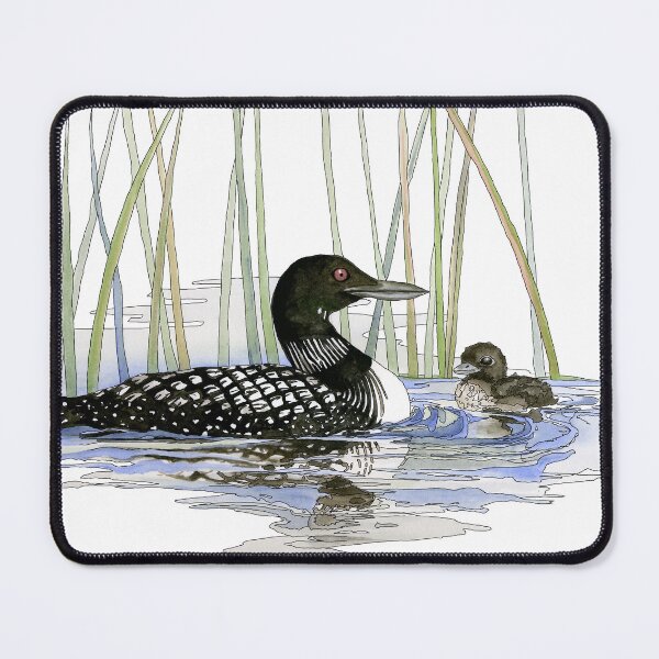 Item preview, Watercolor and Ink Loons designed and sold by kamkam19.