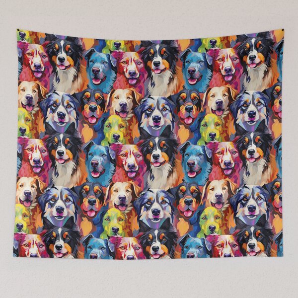 Item preview, Dogs Pattern designed and sold by excelente.