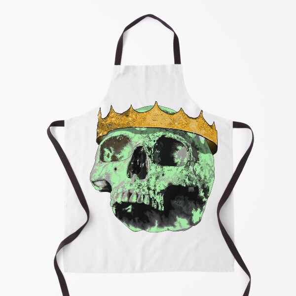 Item preview, Queen - Green skull (side view) with crown designed and sold by Whimsy Trail Co.