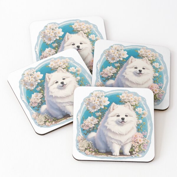 Item preview, Cute samoyed puppy designed and sold by Neranchara.