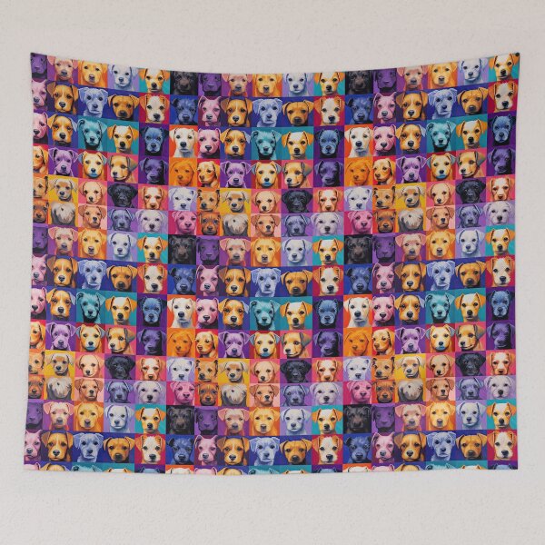 Item preview, Dogs Pattern designed and sold by excelente.