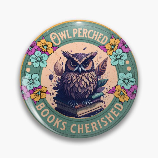 Item preview, Owl Perched Books Cherished designed and sold by ThiagoSDantas.