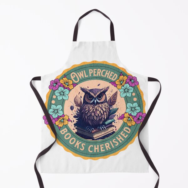 Item preview, Owl Perched Books Cherished designed and sold by ThiagoSDantas.