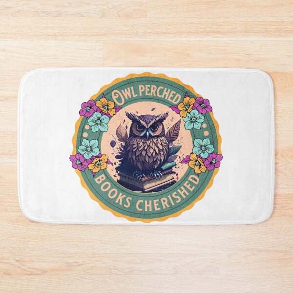 Item preview, Owl Perched Books Cherished designed and sold by ThiagoSDantas.