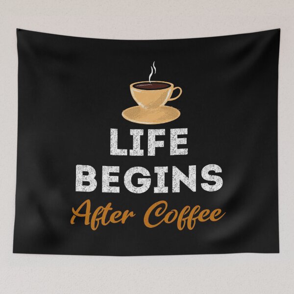 Item preview, Life begins after coffee v2 designed and sold by mwebba2005.