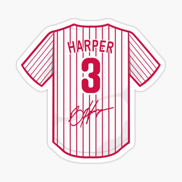 Bryce Harper Philadelphia Phillies #3 Red Youth Cool Base