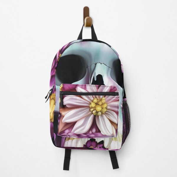 Item preview, Floral skull designed and sold by Jessysparkly.