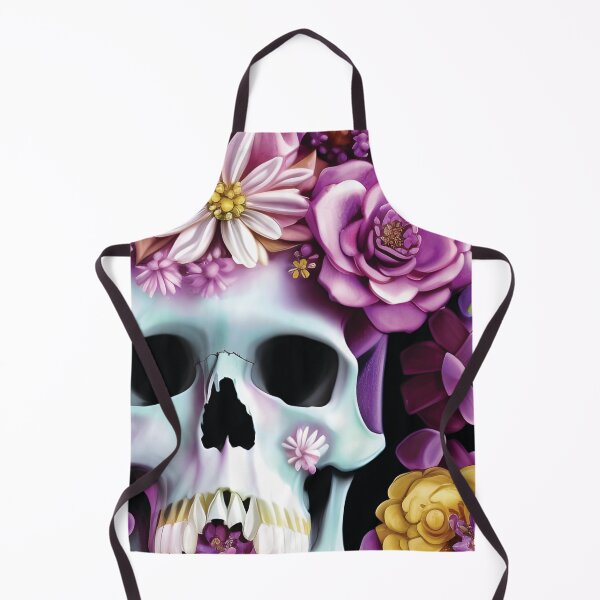 Item preview, Floral skull designed and sold by Jessysparkly.