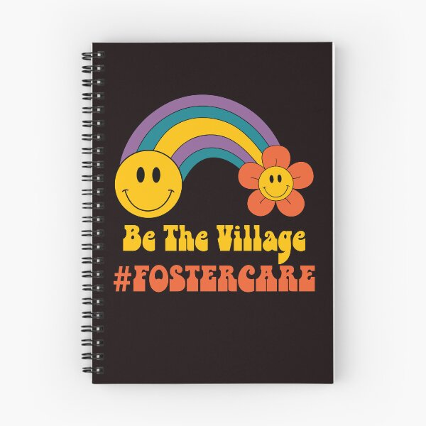 Item preview, Be The Village Foster Care Foster Family Retro Rainbow designed and sold by MagicSD Designs.