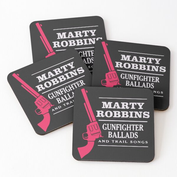 Item preview, Marty Robbins Gunfighter Ballads | White designed and sold by theoralcollage.