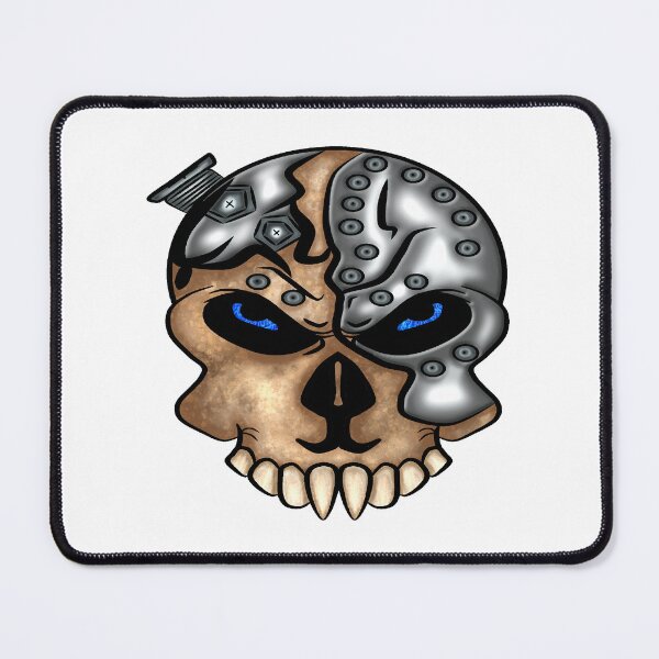 Item preview, Scrap metal skull designed and sold by Crochetamommy.