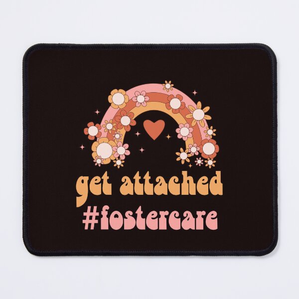 Item preview, Get Attached Foster Care Foster Family Rainbow Heart Child designed and sold by MagicSD Designs.