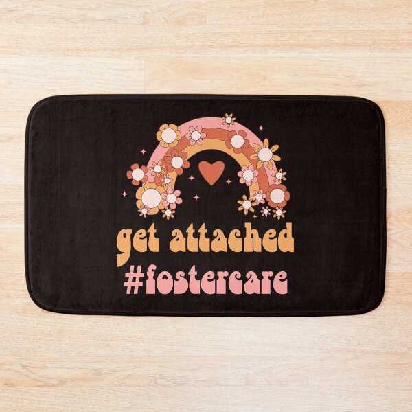 Item preview, Get Attached Foster Care Foster Family Rainbow Heart Child designed and sold by MagicSD Designs.