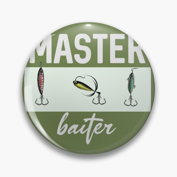 Item preview, Master baiter fishing shirt white design designed and sold by ParadisePalace.