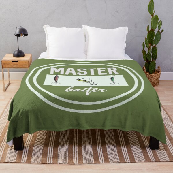 Item preview, Master baiter fishing shirt white design designed and sold by ParadisePalace.