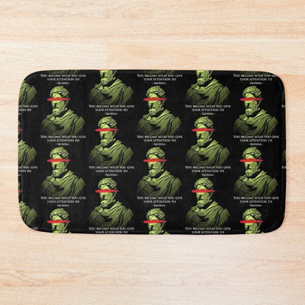 Item preview, Quotes Daily Stoic You Become Epictetus designed and sold by artbibun.