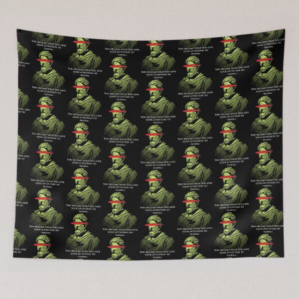 Item preview, Quotes Daily Stoic You Become Epictetus designed and sold by artbibun.