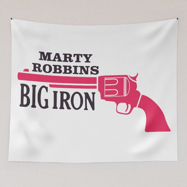 Item preview, Marty Robbins Big Iron | Black designed and sold by theoralcollage.