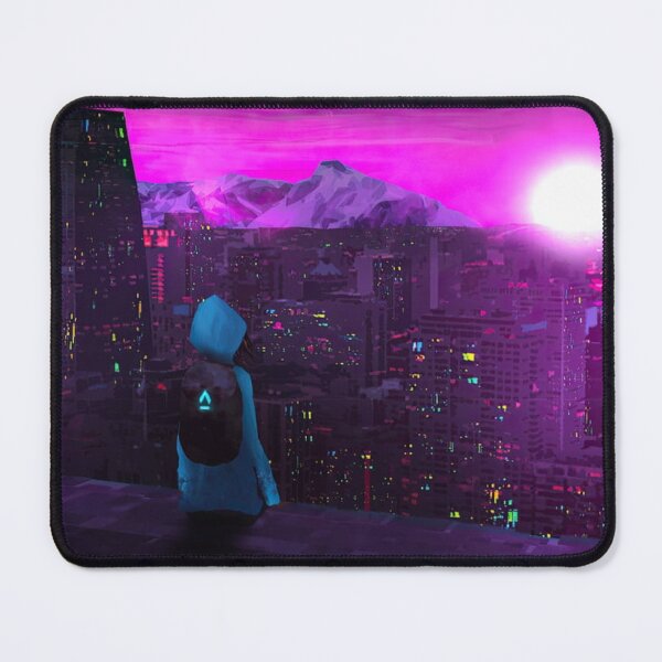 Item preview, Anime vaporwave and aesthetic city designed and sold by Bekfles.
