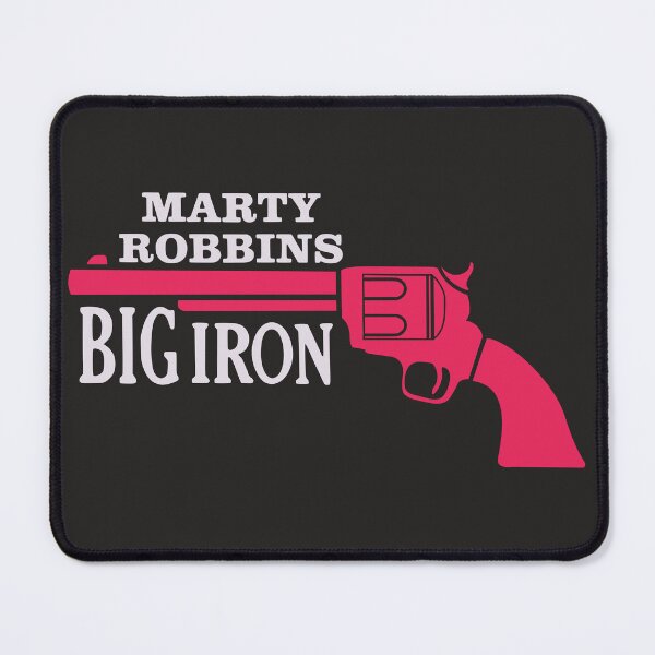 Item preview, Marty Robbins - Big Iron | White designed and sold by theoralcollage.