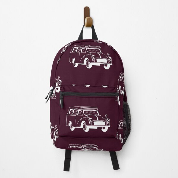 Item preview, Simple Classic Car Vector Art in White Color designed and sold by Viability Creative.