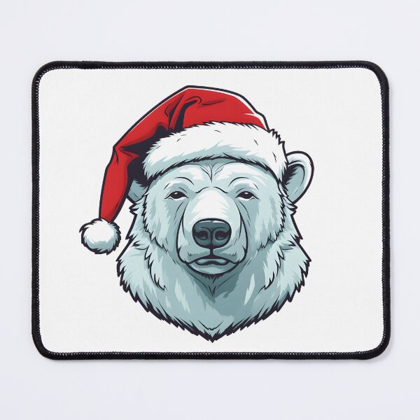 Artikelvorschau, Weihnachts-Eisbär entworfen und verkauft von SilverSpell.