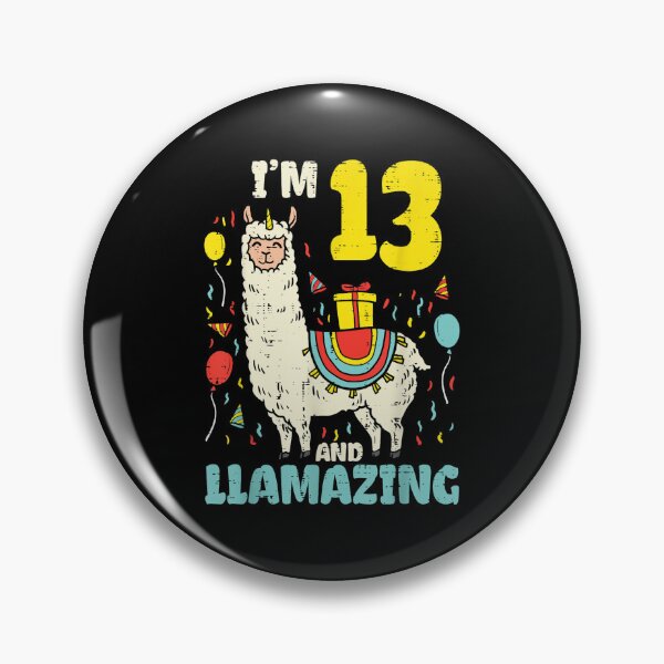 Item preview, 13 Llamazing Llama Cute Alpaca 13Th Birthday Teenager Gift  designed and sold by KathleenTLundgr.