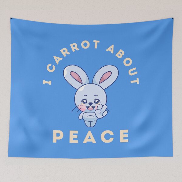 Item preview, Peace Bunny designed and sold by kukulgraphics.