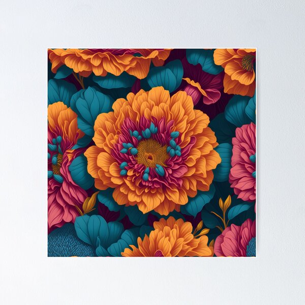 Item preview, Detailed Floral Composition: Seamless Repeating Design designed and sold by DesignArtEmpire.